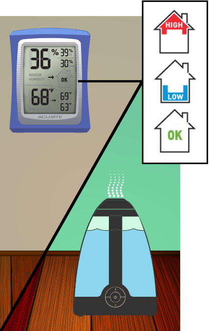 Maintain Home Humidity Levels to Prevent Winter Dryness