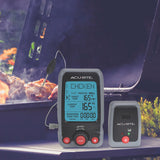 Digital Color Weather Station with Digital Meat Thermometer & Timer with Pager