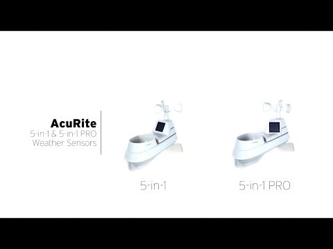 AcuRite 5-in-1 Weather Sensor & 5-in-1 PRO Weather Sensor