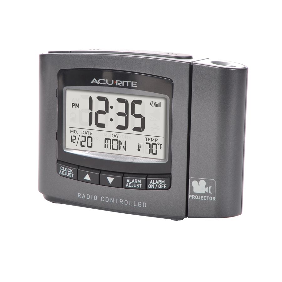 Projection Alarm Clock - Clocks | AcuRite Weather