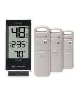 AcuRite Termómetro digital con temperatura interior, exterior y altos y  mínimos diarios (00424CA), color blanco – Yaxa Store