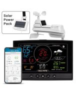 AcuRite Iris® (5-in-1) Weather Station with Direct-to-Wi-Fi Display and Solar Power Pack