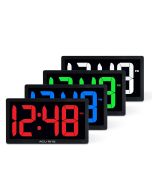 10-inch LED Digital Clock with Auto Dimming Brightness (4 Color Options)