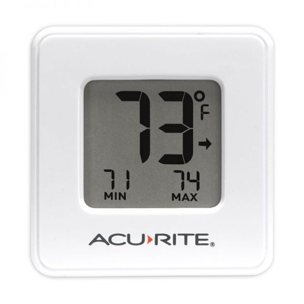 Compact Indoor Thermometer with High and Low Records – Thermometers &  Hygrometers | AcuRite Weather