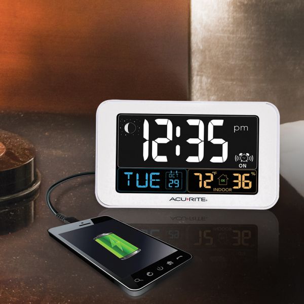Inteli Time Digital Alarm Clock Clocks Acurite Weather