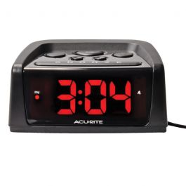 5 4 Inch Intelli Time Alarm Clock With Loud Alarm Clocks Acurite Weather