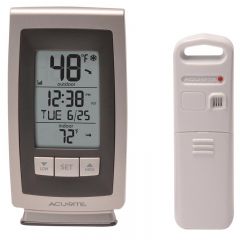 Digital Thermometer with Outdoor Temperature - AcuRite Weather Monitoring Devices