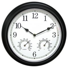 AcuRite 13-inch outdoor clock with temperature and humidity