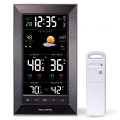 Weather Station with Indoor and Outdoor Monitoring - AcuRite Weather Monitoring Devices