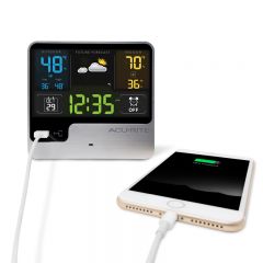 Decorative Outdoor Wall Clock Weather Station