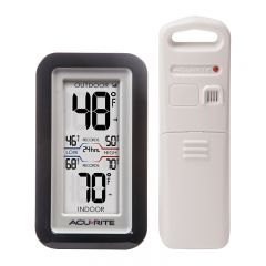 Close up of the Digital Thermometer with Indoor/Outdoor Sensor - Acurite Weather Monitoring Devices