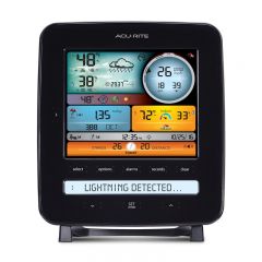 Front view of the Color Display for 5-in-1 Weather Stations with Lightning Detection - AcuRite Weather Monitoring Devices