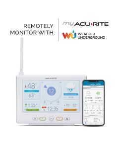 AcuRite Iris High-Definition Direct-to-Wi-Fi Display (with Lightning Detection Option) 
