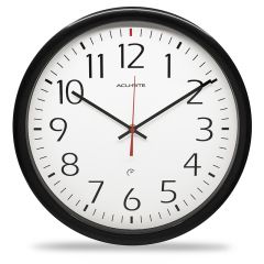 14” Set and Forget Analog Wall Clock