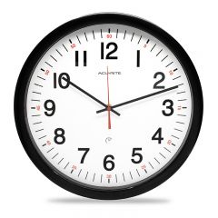 14” Five-Year, Set and Forget Analog Wall Clock