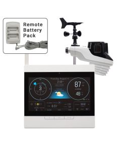 AcuRite Atlas® Weather Station with White HD Display and Remote Battery Pack Weather Sensor