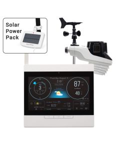 AcuRite Atlas Weather Station with White HD Display and Solar Power Pack 