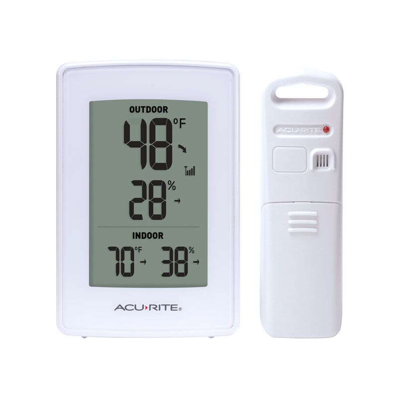 Acu-Rite Color Digital Remote Thermometer / Hygrometer