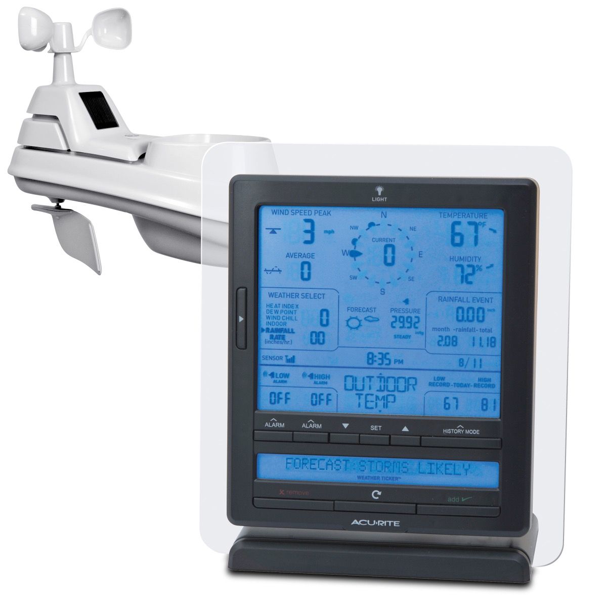 AcuRite Notos (3-in-1) Weather Station with Digital Display (1st Gen)