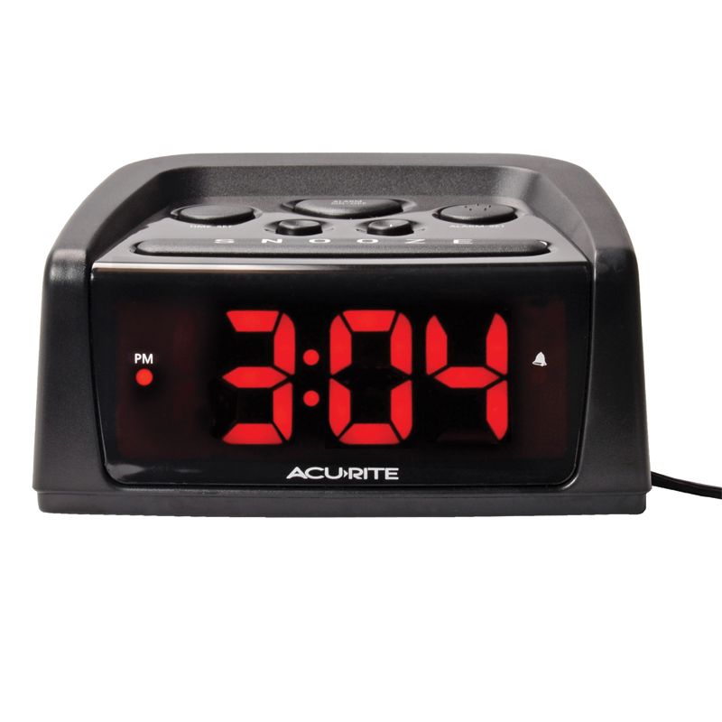 5.4-inch Intelli-Time Alarm Clock with Loud Alarm -Clocks