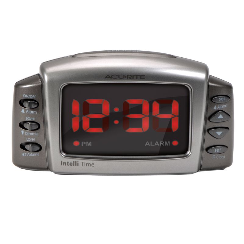 Intelli Time Digital Alarm Clock Clocks Acurite Weather