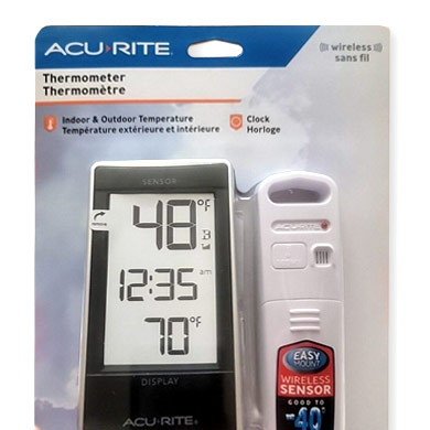 2007 AcuRite Digital Thermometer. Image credit: eBay.
