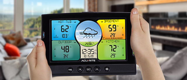 Acurite Wireless Indoor Outdoor Temperature and Humidity Sensor 06002M